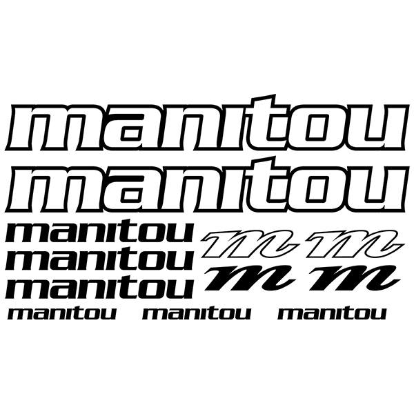 Pegatinas: Kit Bicicleta BTT Manitou