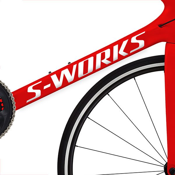 Pegatinas: Set 15X de pegatinas Bicicleta Specialized S-Works