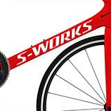 Pegatinas: Set 15X de Bicicleta Specialized S-Works 2