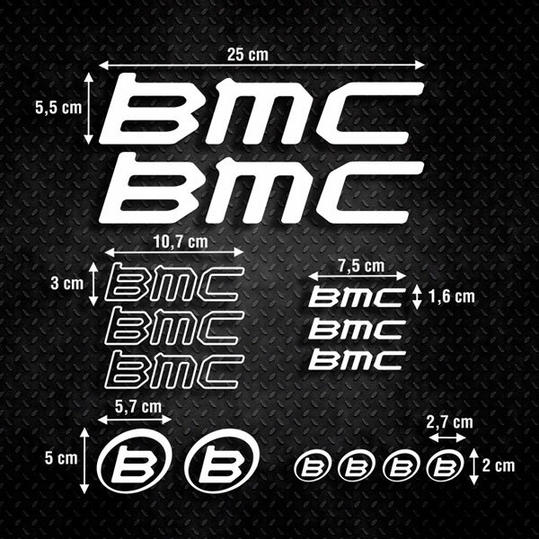 Pegatinas: Kit Bicicleta BMC 0