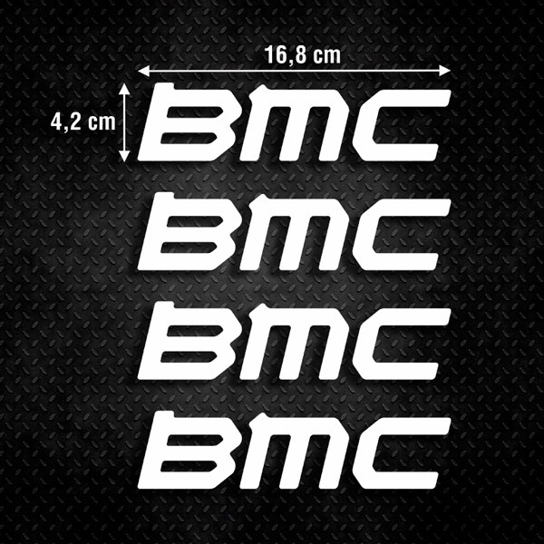 Pegatinas: Set 4X BMC