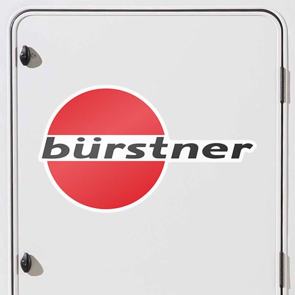 Pegatinas: Bürstner logo