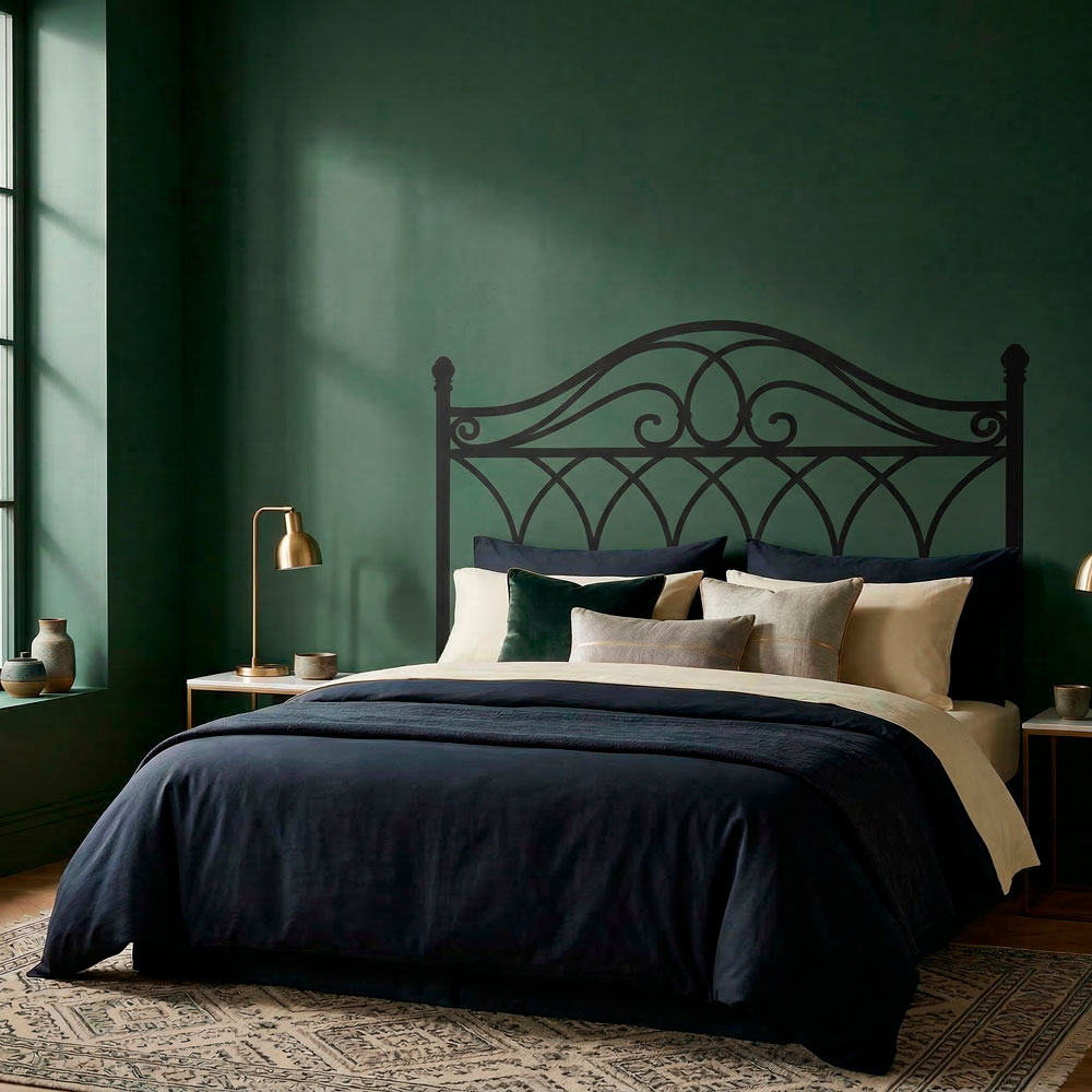 Vinilos Decorativos: Cabecero de Forja