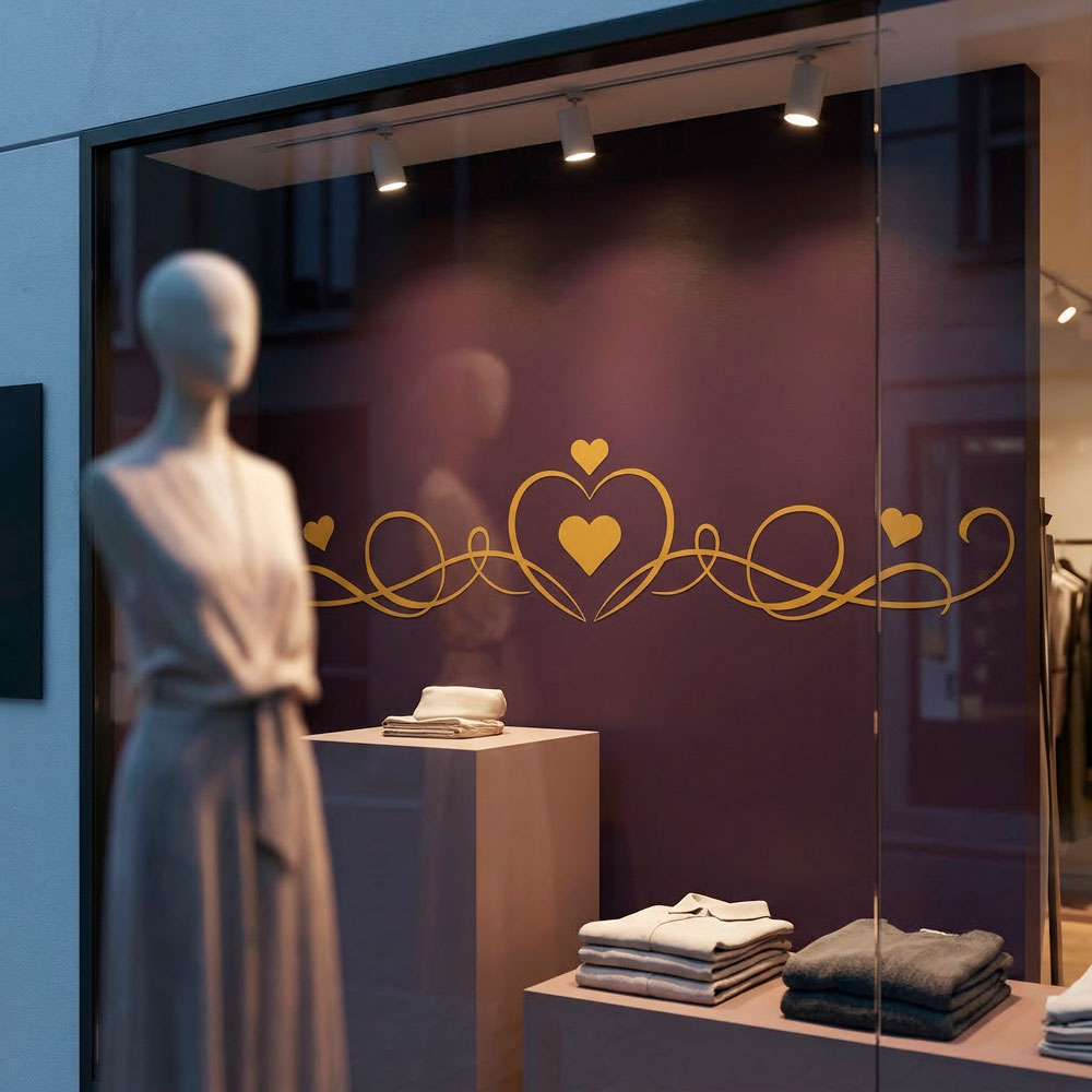 Vinilos Decorativos: Cabecero de Corazones