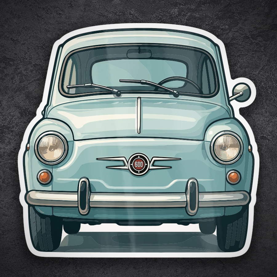 Pegatinas: Coche SEAT 600