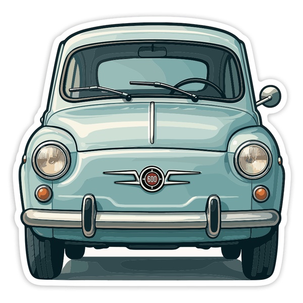 Pegatinas: Coche SEAT 600