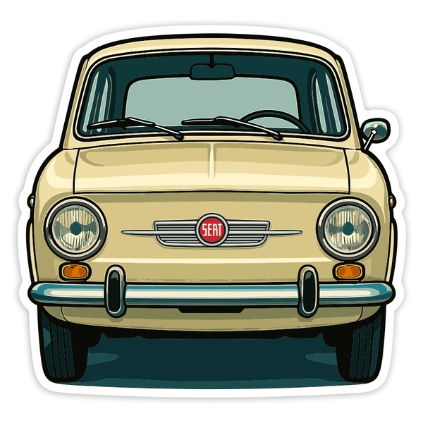 Pegatinas: Coche SEAT 850