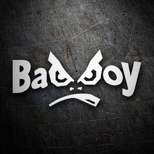 Pegatinas: Bad Boy letras