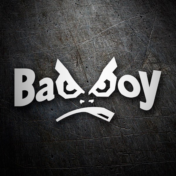 Pegatinas: Bad Boy letras