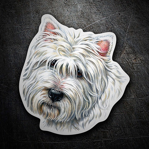 Pegatinas: West Highland Terrier