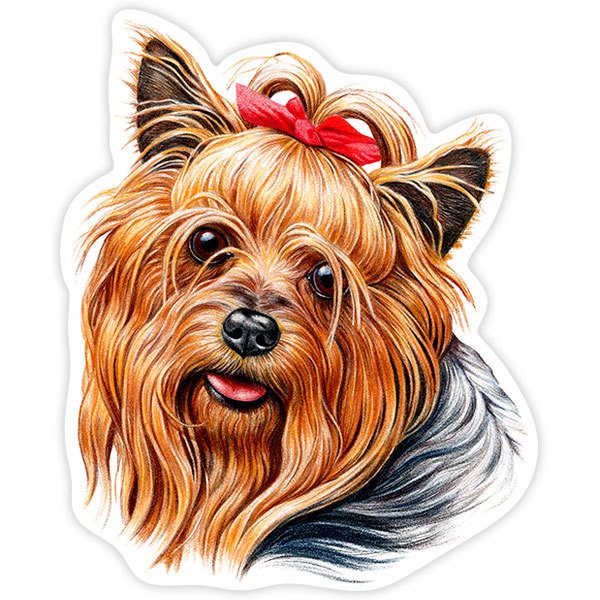 Pegatinas: Yorkie