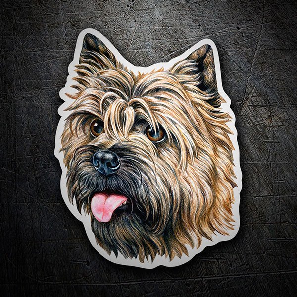 Pegatinas: Cairn Terrier