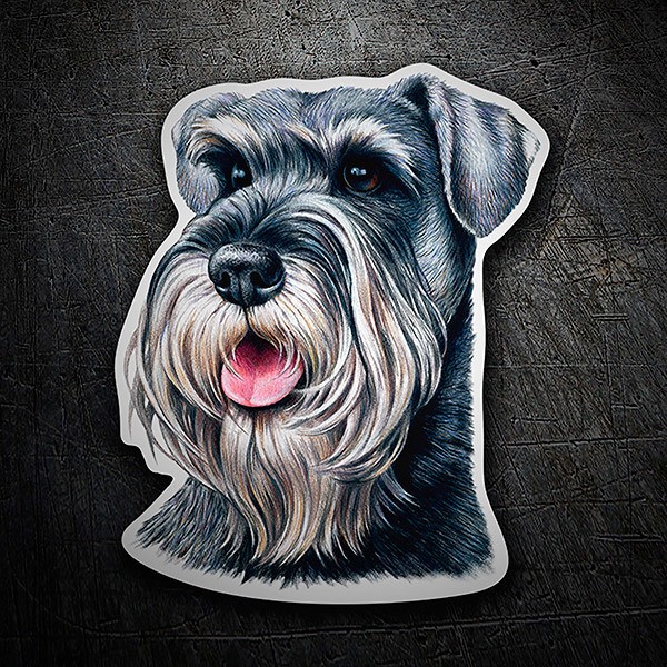 Pegatinas: Schnauzer