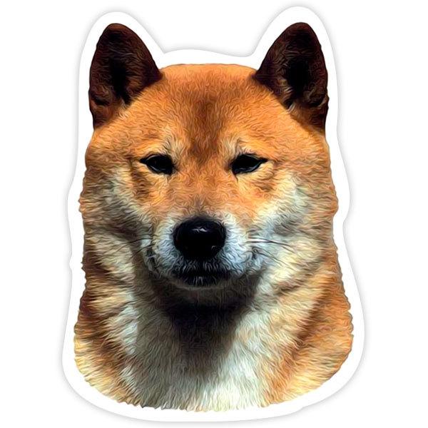 Pegatinas: Shiba Inu