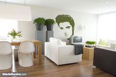 Vinilos Decorativos: Elvis Presley Retrato 2