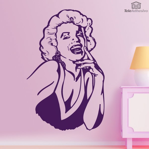 Vinilos Decorativos: Marilyn Risa