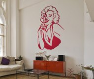 Vinilos Decorativos: Marilyn Risa 5