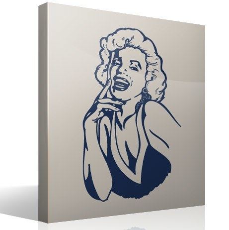 Vinilos Decorativos: Marilyn Risa