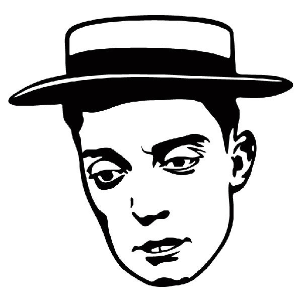 Vinilos Decorativos: Buster Keaton