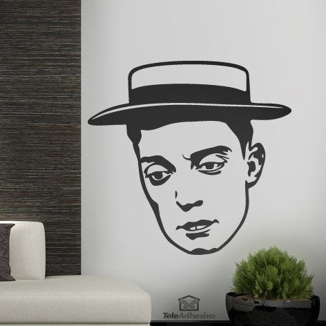 Vinilos Decorativos: Buster Keaton