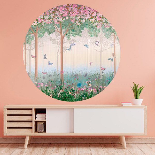 Vinilos Decorativos: Bosque en Primavera