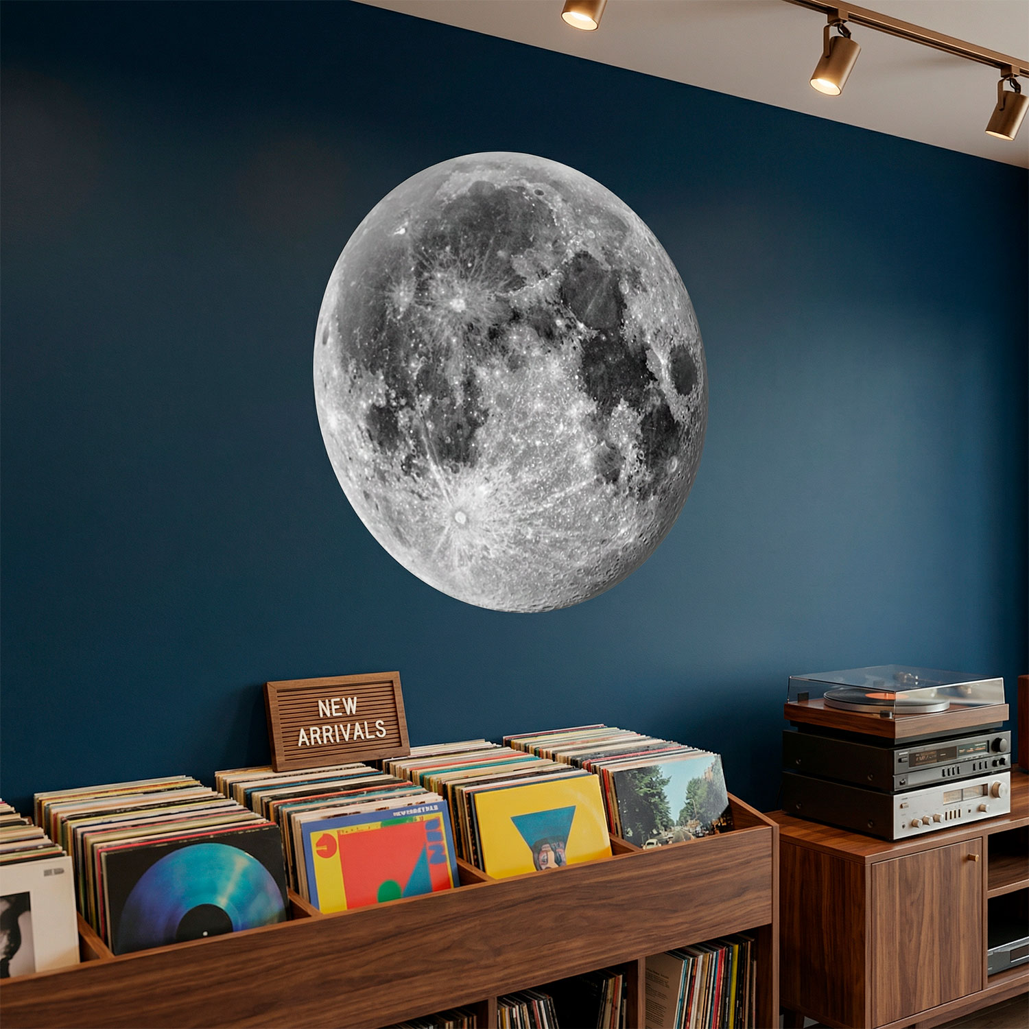 Vinilos Decorativos: Luna Llena