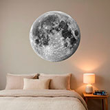 Vinilos Decorativos: Luna Llena 4