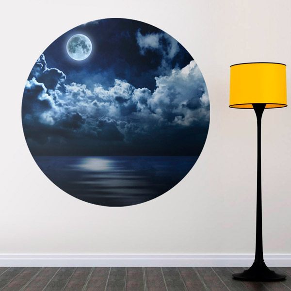 Vinilos Decorativos: Reflejo de Luna