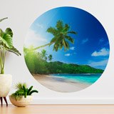 Vinilos Decorativos: Playa Paradisíaca 3