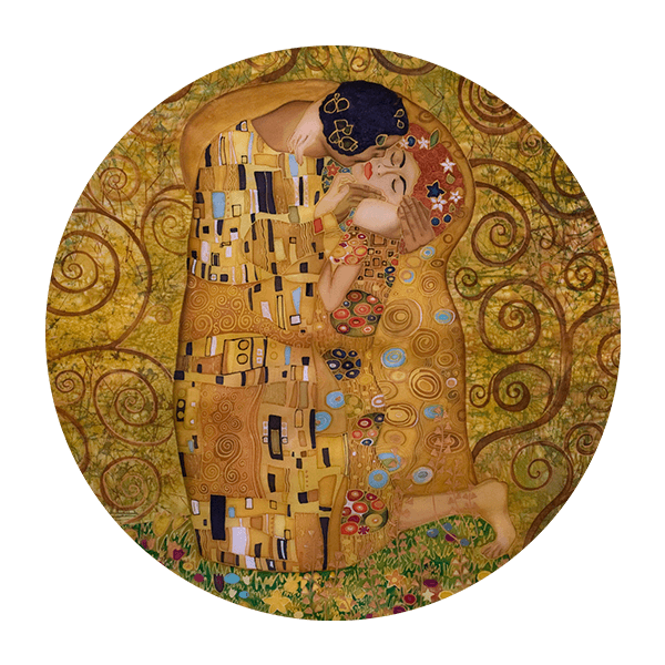Vinilos Decorativos: El Beso de Klimt 0