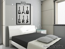 Vinilos Decorativos: Rock Style 2