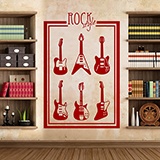 Vinilos Decorativos: Rock Style 3