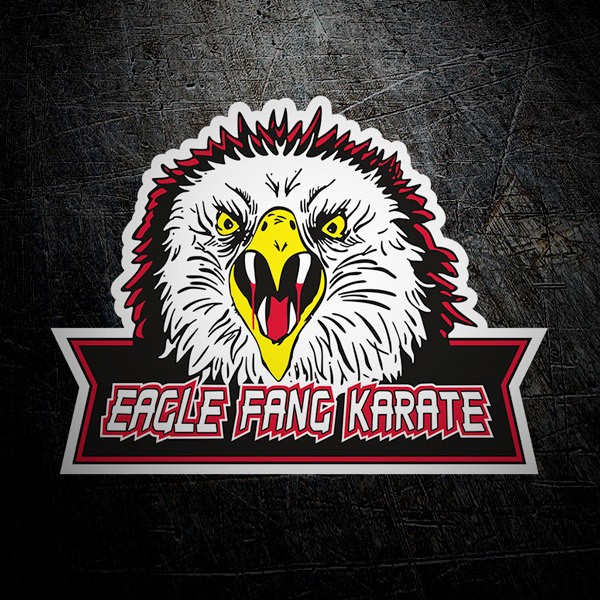 Pegatinas: Eagle Fang Karate 1