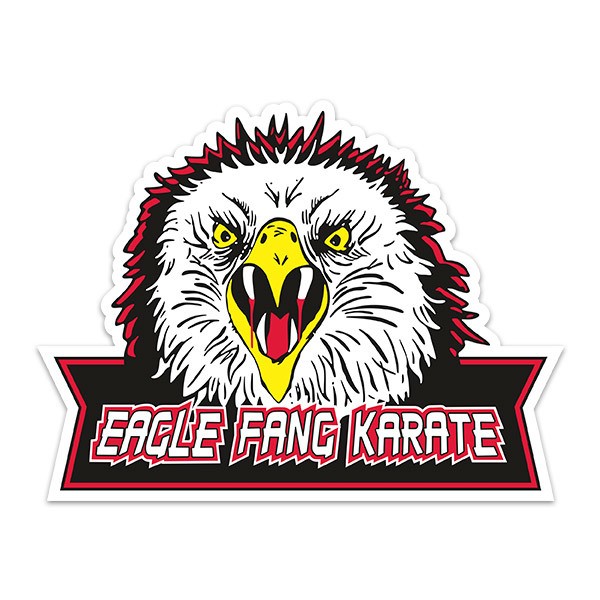 Pegatinas: Eagle Fang Karate