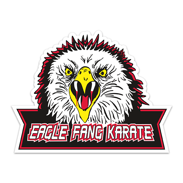 Pegatinas: Eagle Fang Karate 0