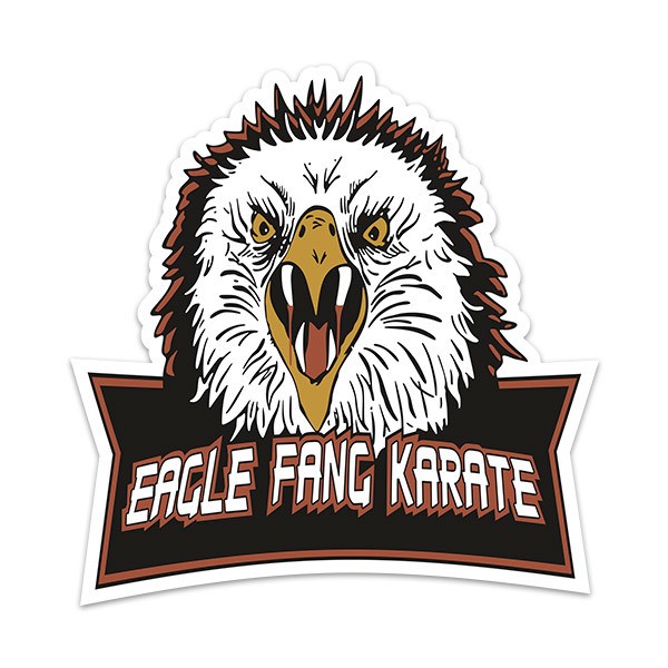 Pegatinas: Águila Cobra Kai