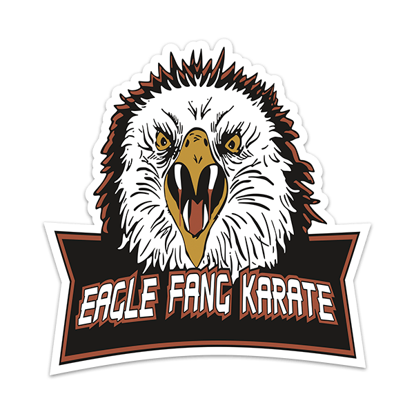 Pegatinas: Águila Cobra Kai 0