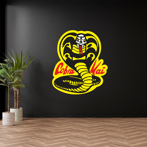 Vinilos Decorativos: Cobra Kai Amarillo