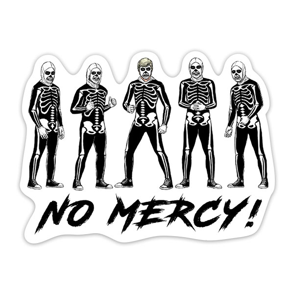 Pegatinas: Cobra Kai Esqueletos, No Mercy!