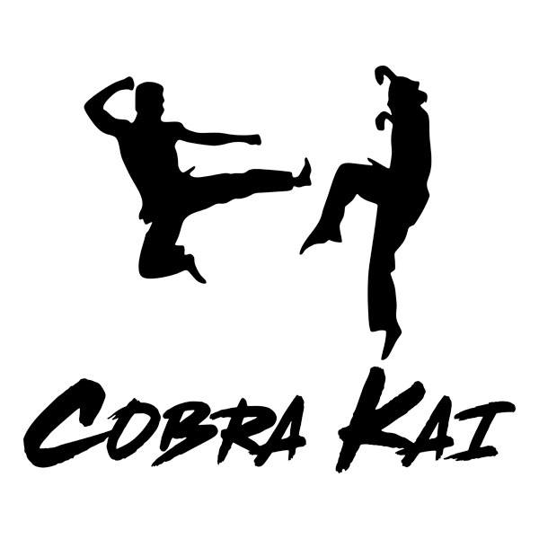 Pegatinas: El Dolor no Existe en este Dojo Cobra Kai