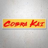 Pegatinas: Cobra Kai Rojo 3