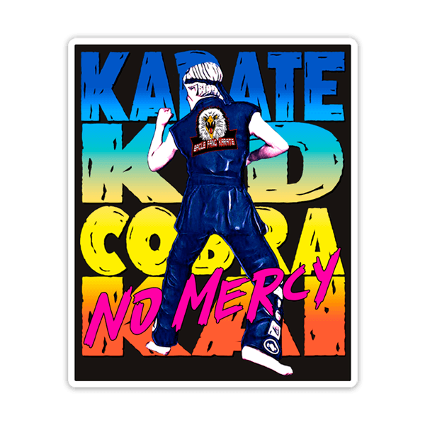 Pegatinas: Karate Kid No Mercy 0