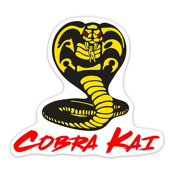 Pegatinas: Cobra Kai Logo