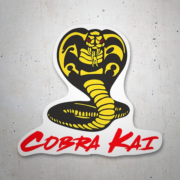 Pegatinas: Cobra Kai Logo