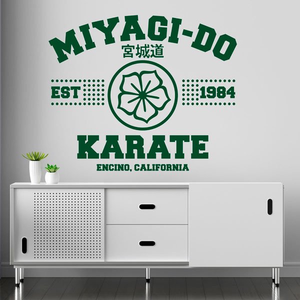 Vinilos Decorativos: Cobra Kai Miyagi-Do Karate