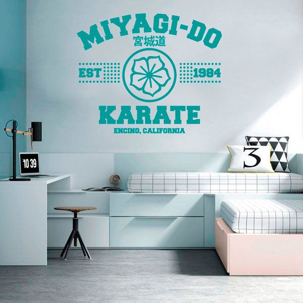 Vinilos Decorativos: Cobra Kai Miyagi-Do Karate