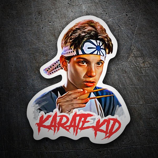 Pegatinas: Daniel LaRusso Karate Kid