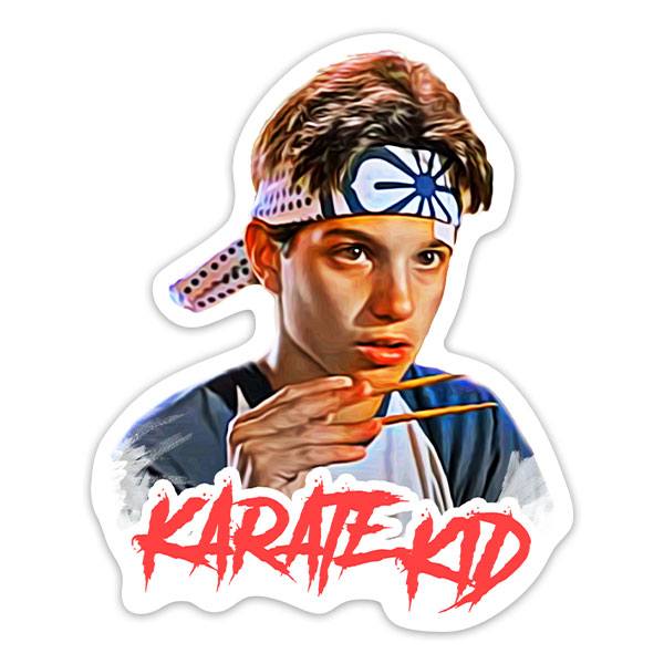 Pegatinas: Daniel LaRusso Karate Kid