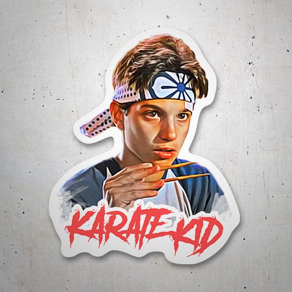 Pegatinas: Daniel LaRusso Karate Kid