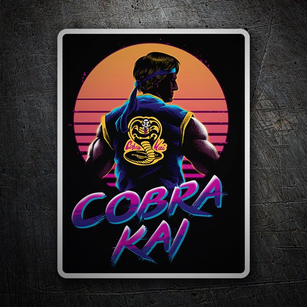 Pegatinas: Cobra Kai Johnny Lawrence II 1